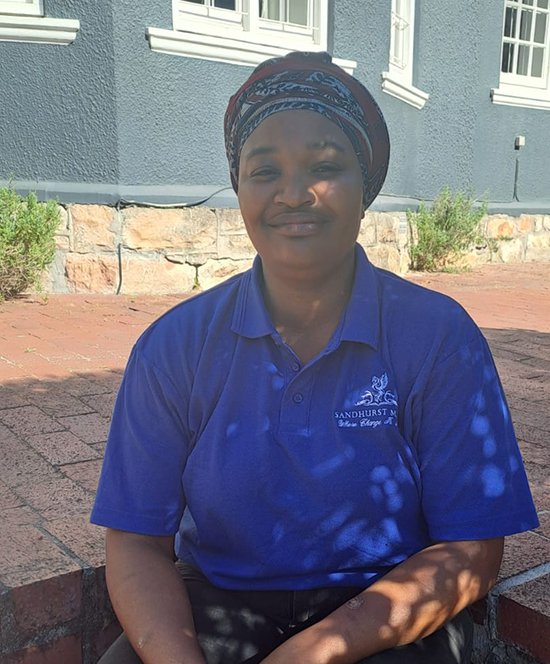 Staff : Kitchen Manager - Thobeka Msimango
